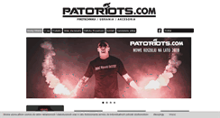 Desktop Screenshot of patoriots.com